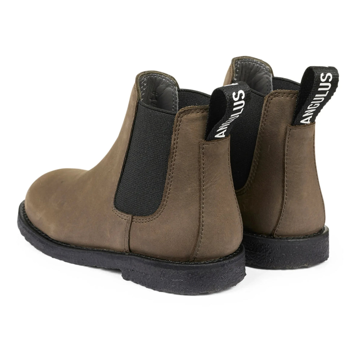 Angulus - Strap Chelsea Boots | Khaki