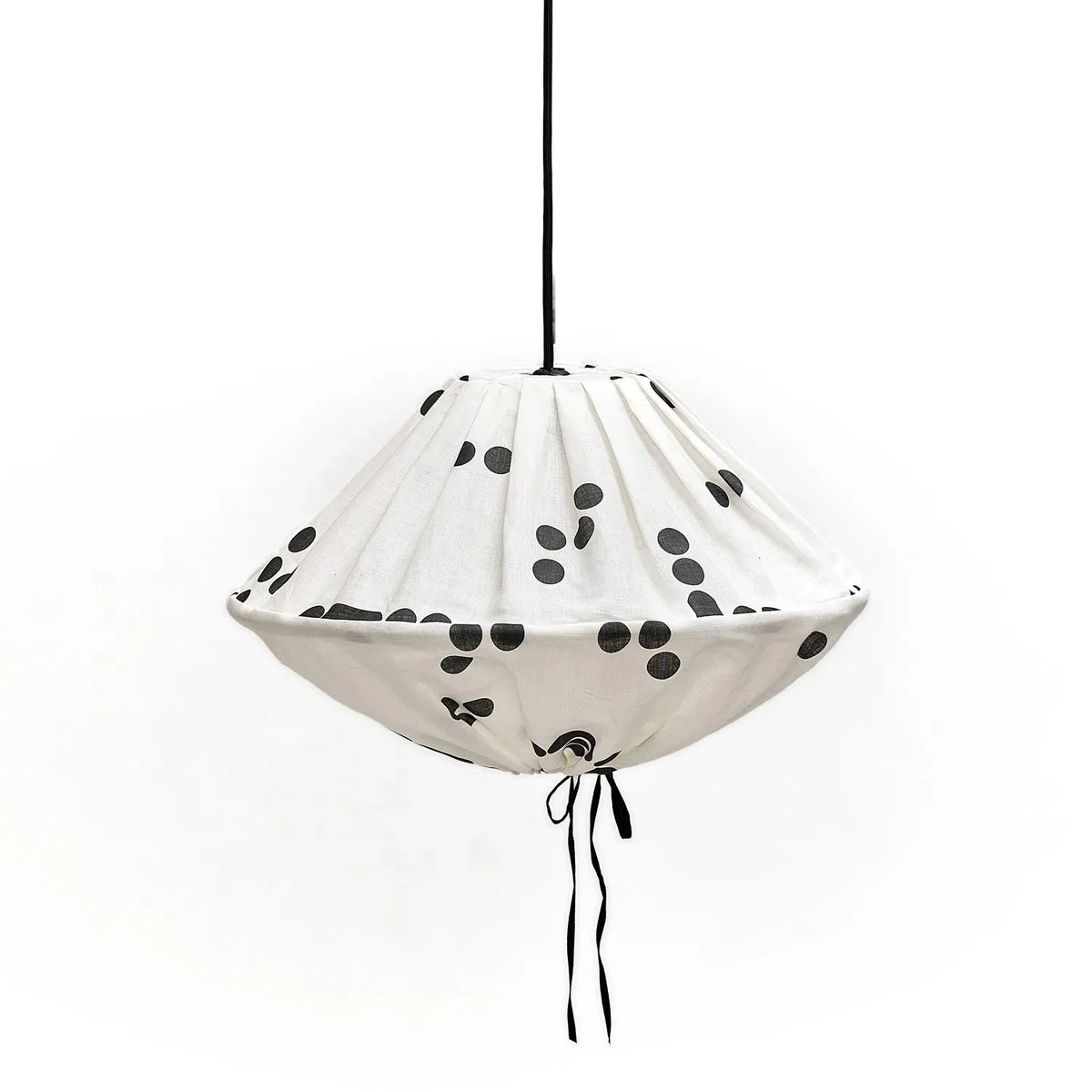 Nobodinoz - Yumi Dots Lampshade | Black