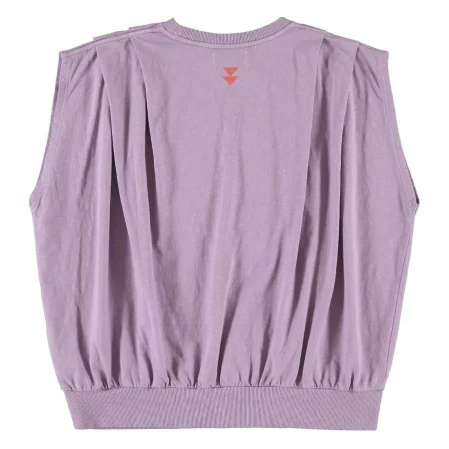 Sisters Department - Joana Puff Cotton Blouse | Lilac