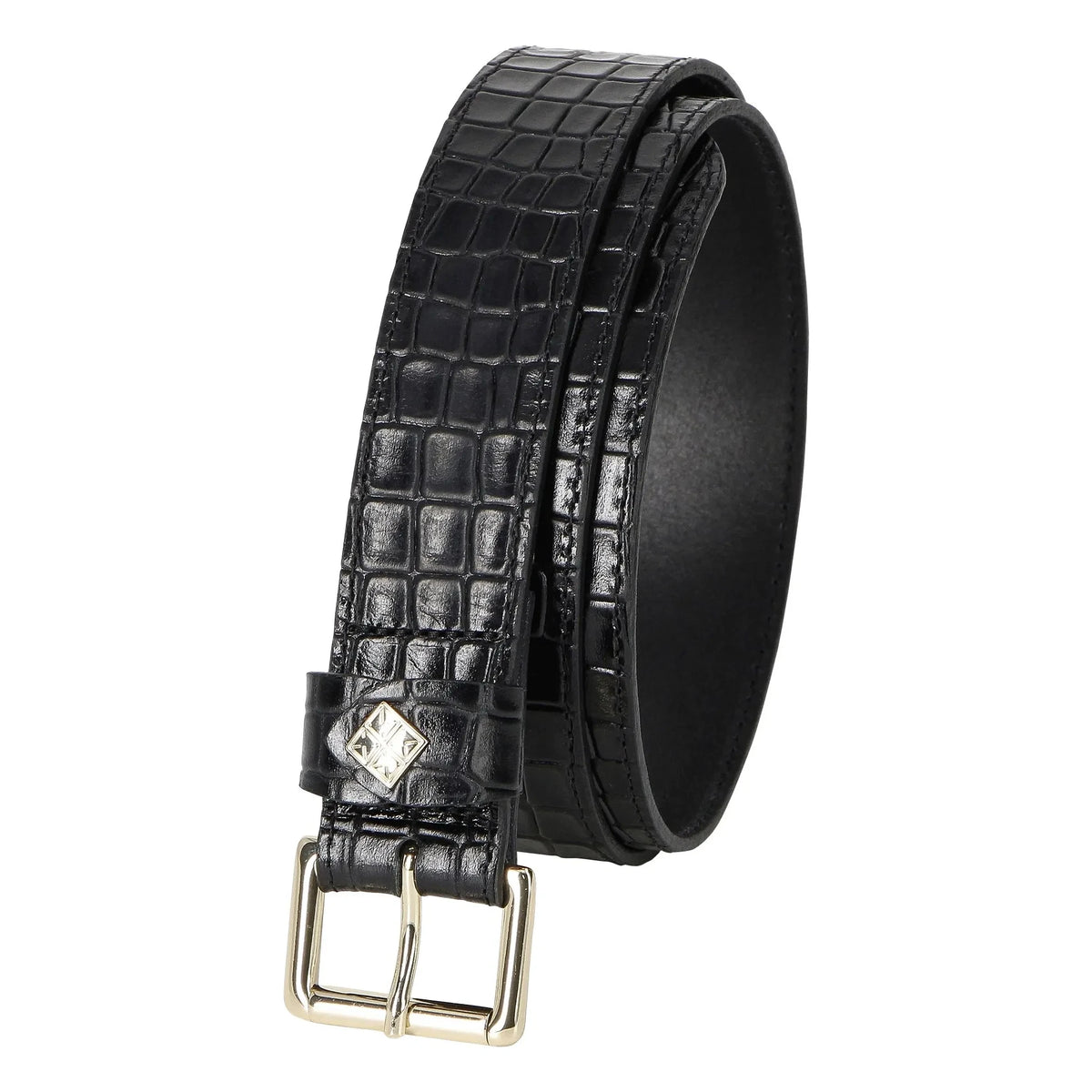 herbert frère soeur - La Turenne Sirio Leather Belt | Black