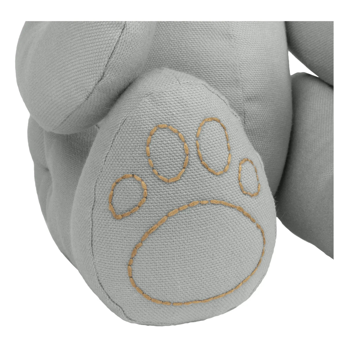 Numero 74 - Organic Cotton Teddy Bear | Silver Grey S019