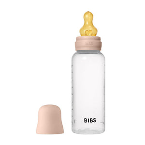 BIBS Baby Bottle Latex 1 Pack - Blush-Baby Bottles-Blush-150ml | Natural Baby Shower