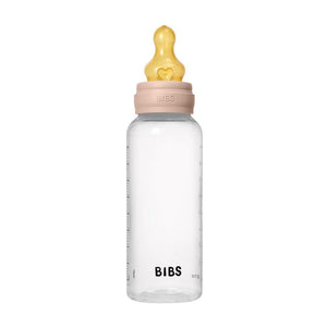 BIBS Baby Bottle Latex 1 Pack - Blush-Baby Bottles-Blush-150ml | Natural Baby Shower