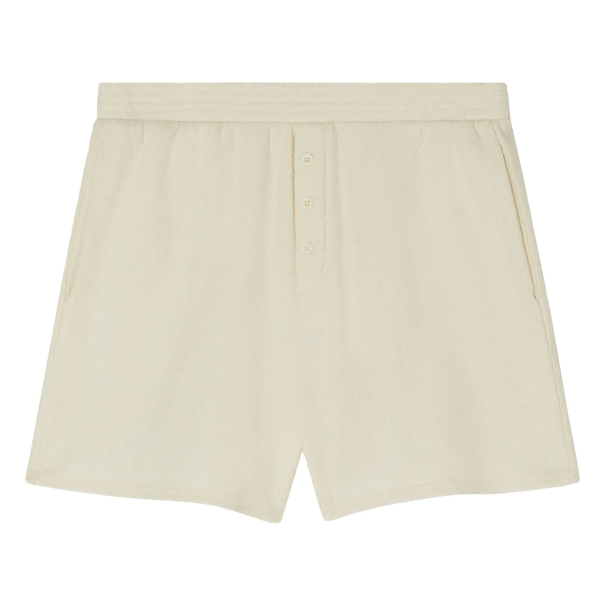 American Vintage - Bobypark Organic Towel Shorts | Ecru