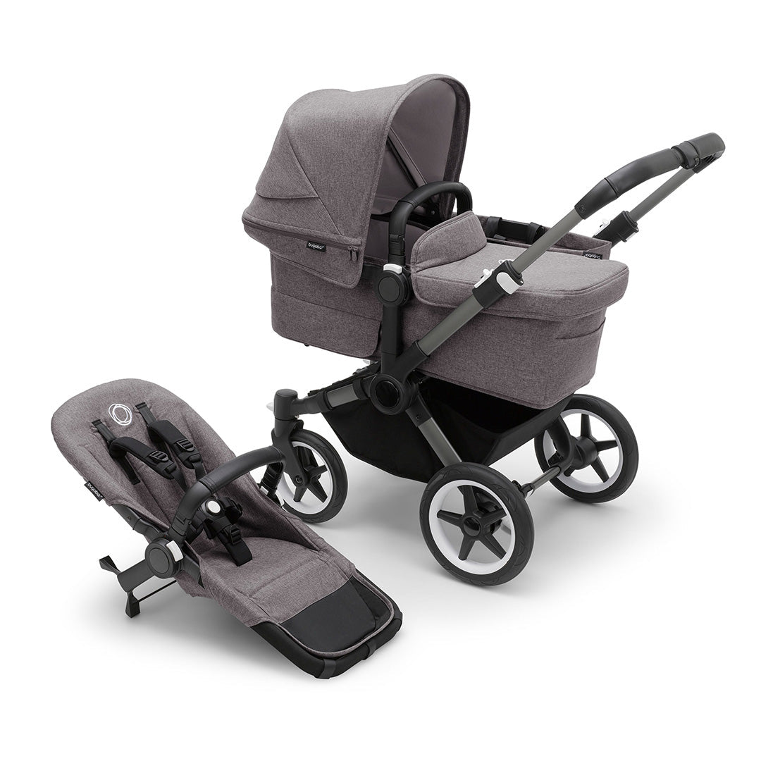 Bugaboo Donkey 5 Mono Ultimate Newborn Bundle-Travel Systems-Desert Taupe- | Natural Baby Shower