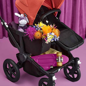Bugaboo Donkey 5 Mono Pushchair - Black/Grey Melange-Strollers- | Natural Baby Shower