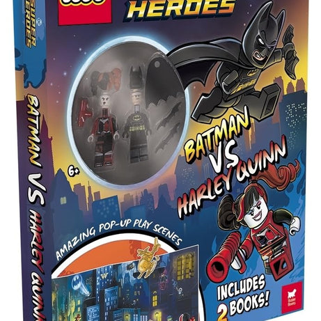 Buster Books - LEGO® DC Super Heroes™: Batman vs. Harley Quinn Figure Toy English Activity and Story Book