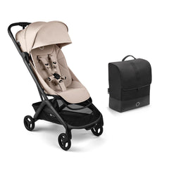 Bugaboo Butterfly 2 Complete Compact Stroller - Desert Taupe-Strollers-Desert Taupe-Without Bumper Bar | Natural Baby Shower