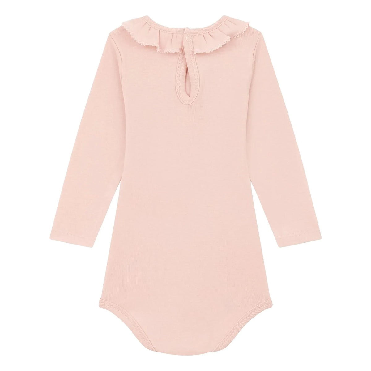 Petit Bateau - Body Collar Uni | Pink