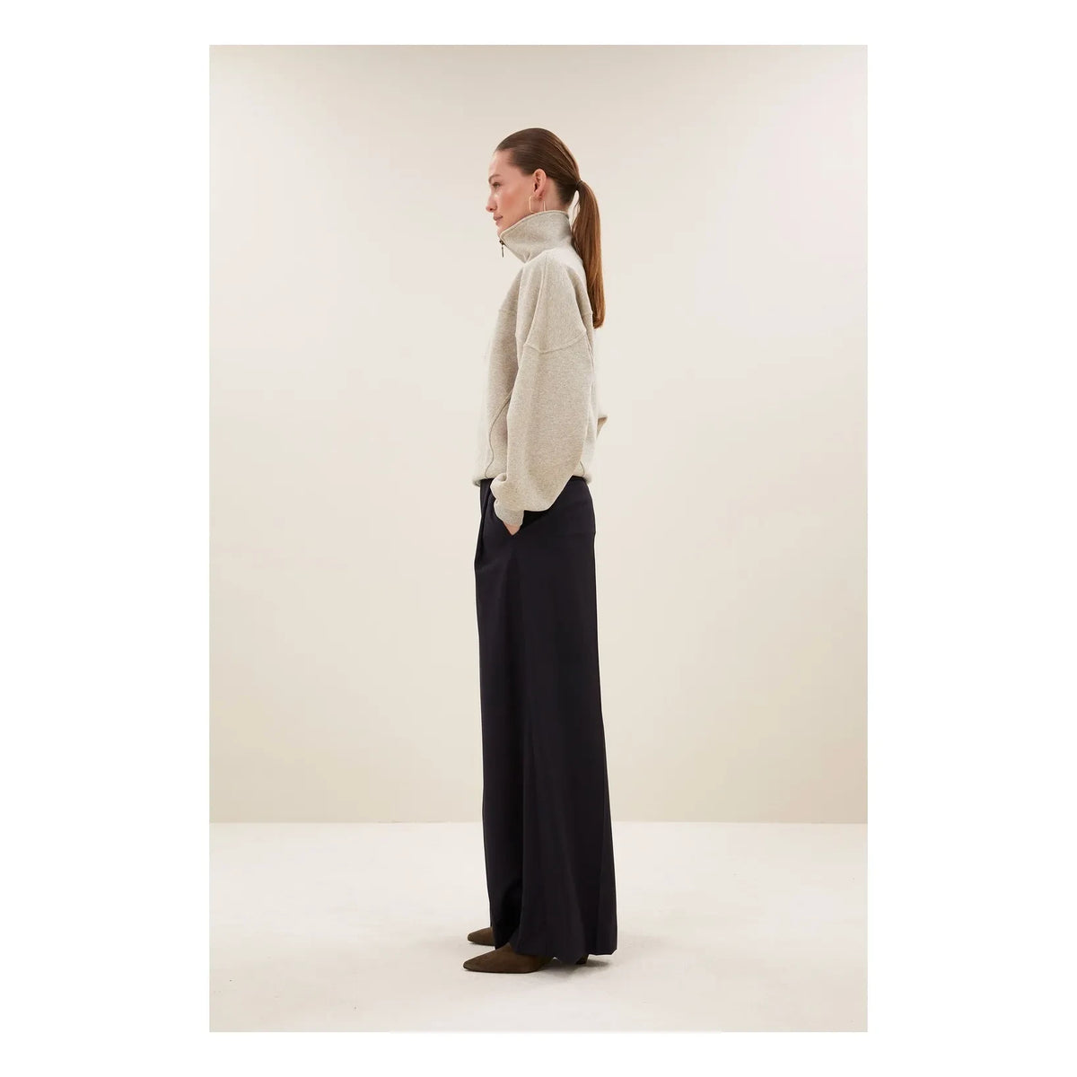 By Bar - Roos Cotton sweatshirt | Beige