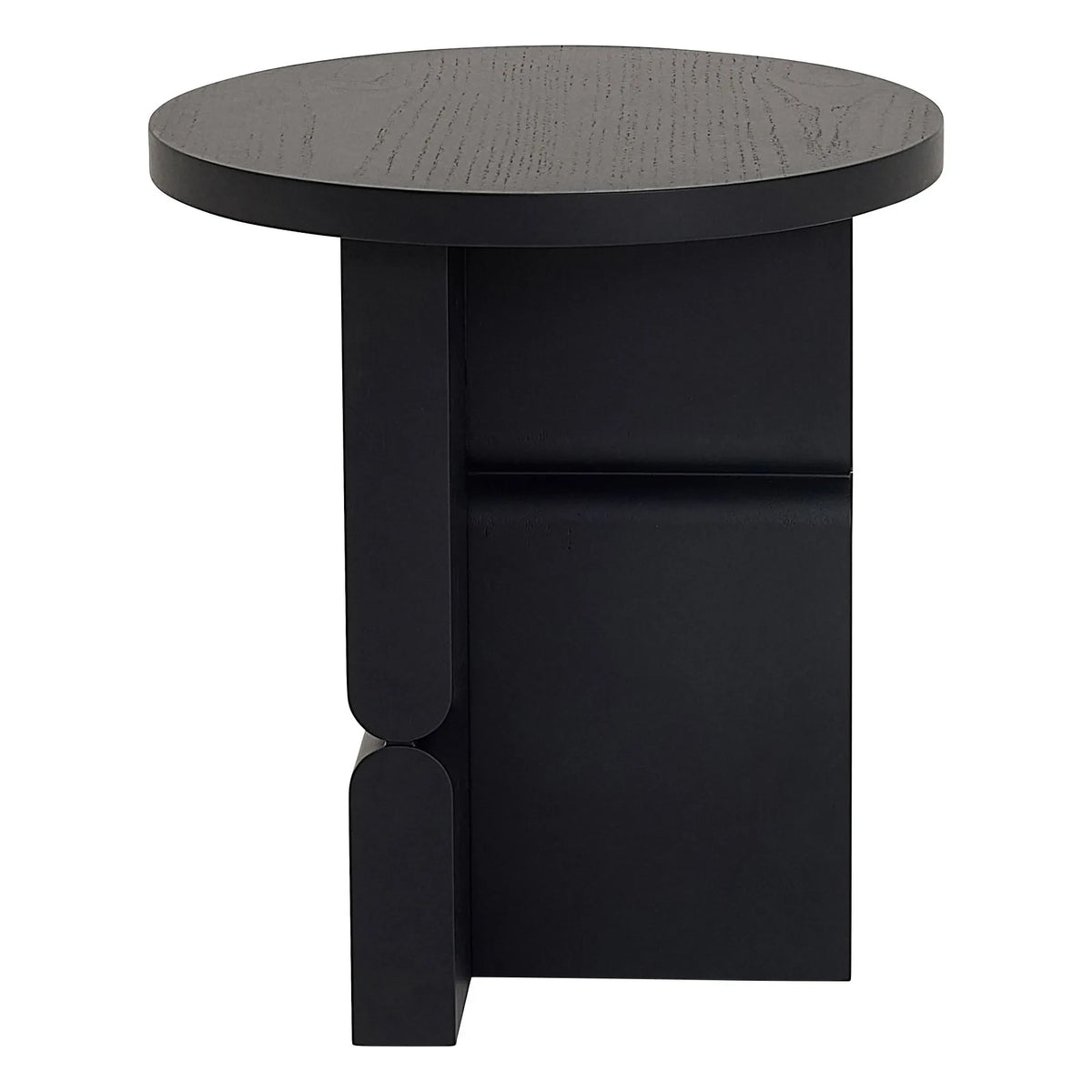 Nobodinoz - Noon Painted Wooden Side Table | Black
