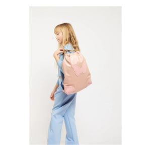 Caramel & Cie - Oxford Sports Bag | Dusty Pink