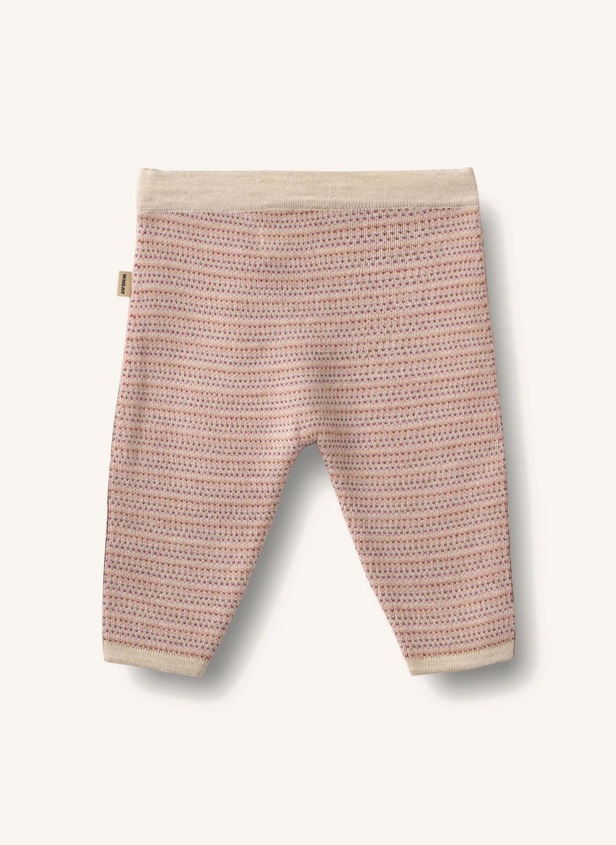 Wheat - Neel Merino Wool Tights | Pink