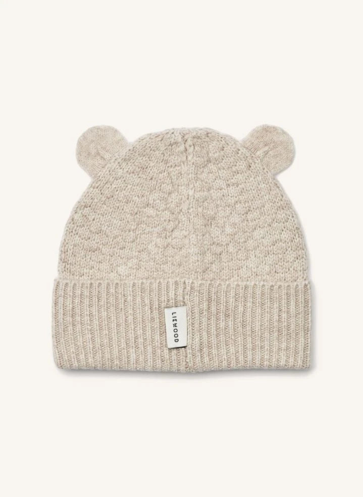 Liewood - Miller Merino Cat Hat | Ecru