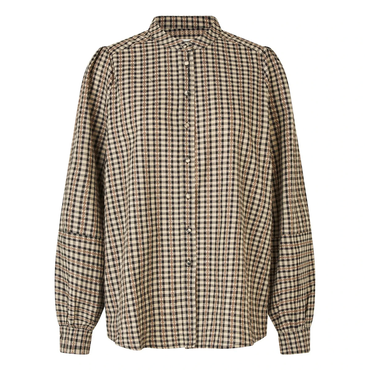 Lollys Laundry - Blouse Lina Check | Black