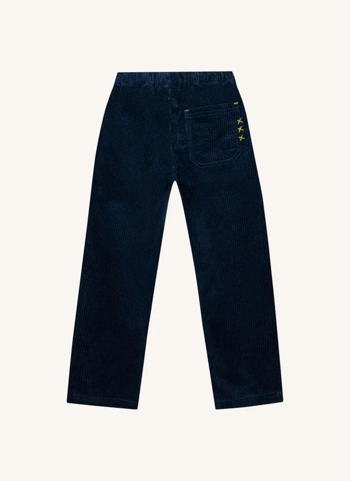 Bonton - Datcha Ribbed Corduroy Pants | Dark Blue