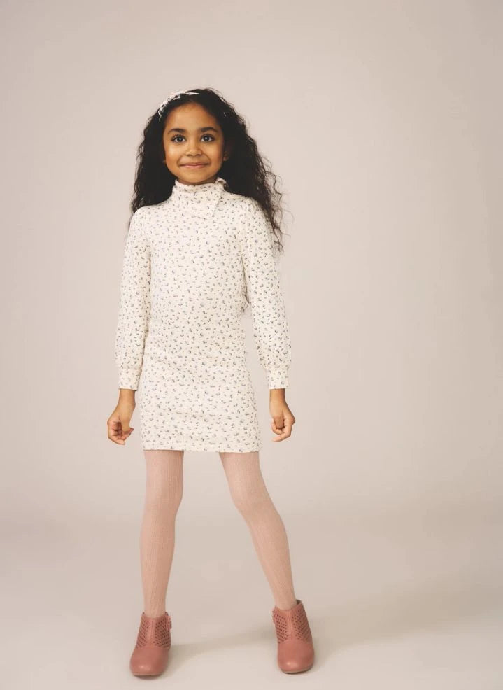 Soor Ploom - Pointelle Tights | Pale Pink