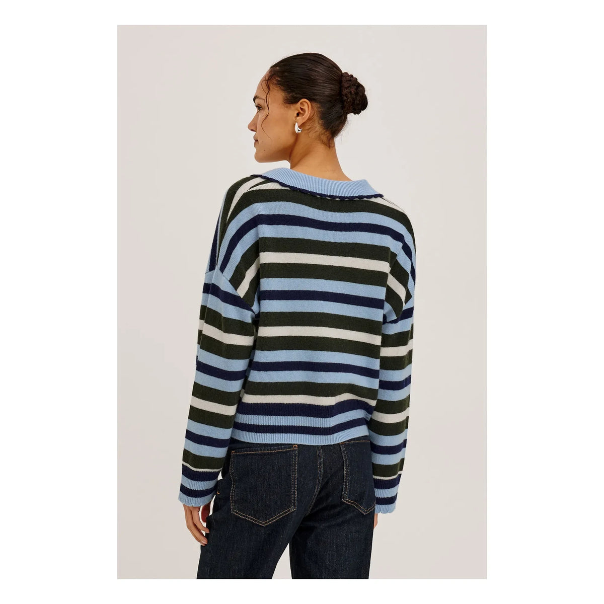 Rails - Striped Polo Delora | Blue
