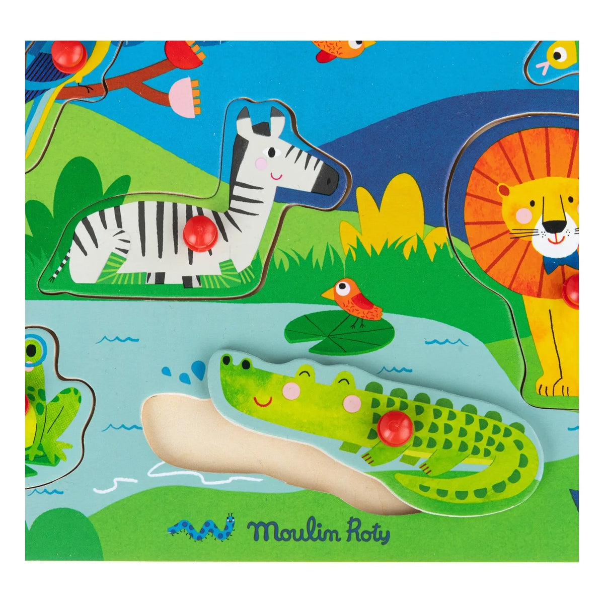 Moulin Roty - Animal Sound Puzzle - Les Toupitis
