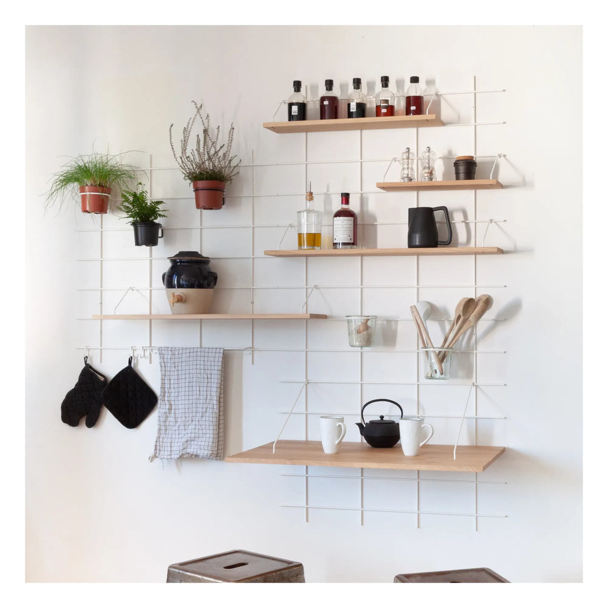 Gassien - Pot Coaster | White