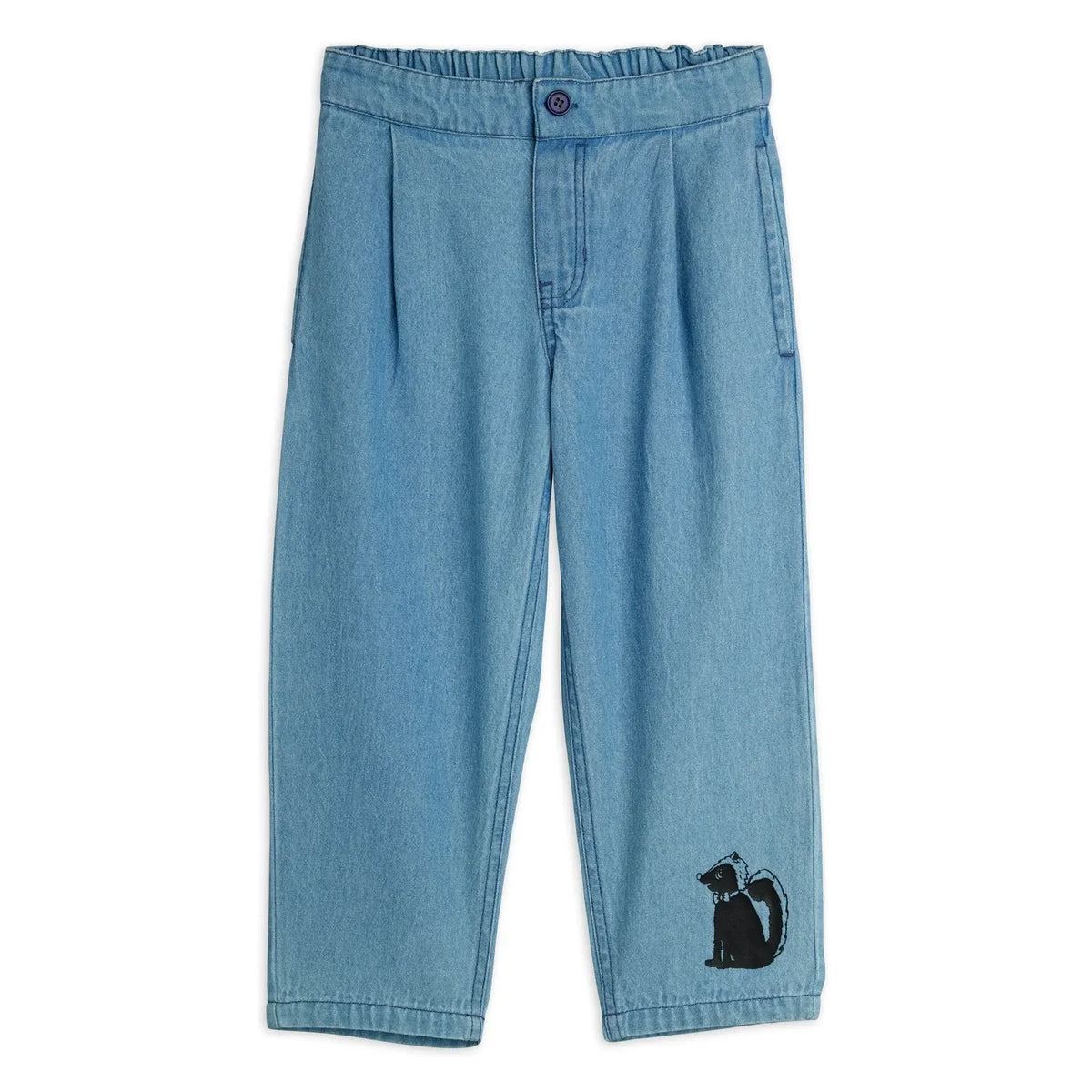 Mini Rodini - Mouffette Organic Cotton Jeans | Blue
