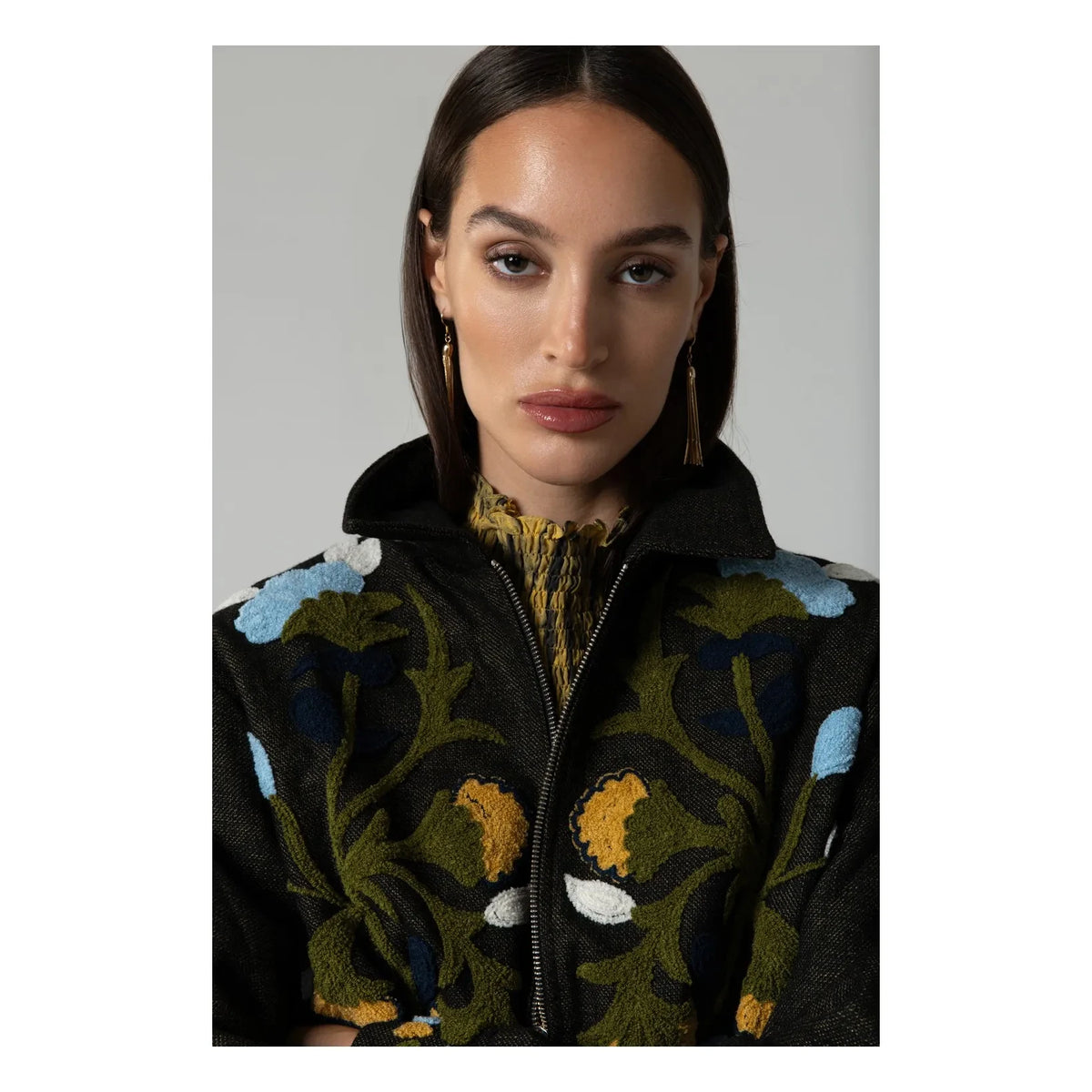 Virginie de Vinster - Jules Laine Jacket | Brown