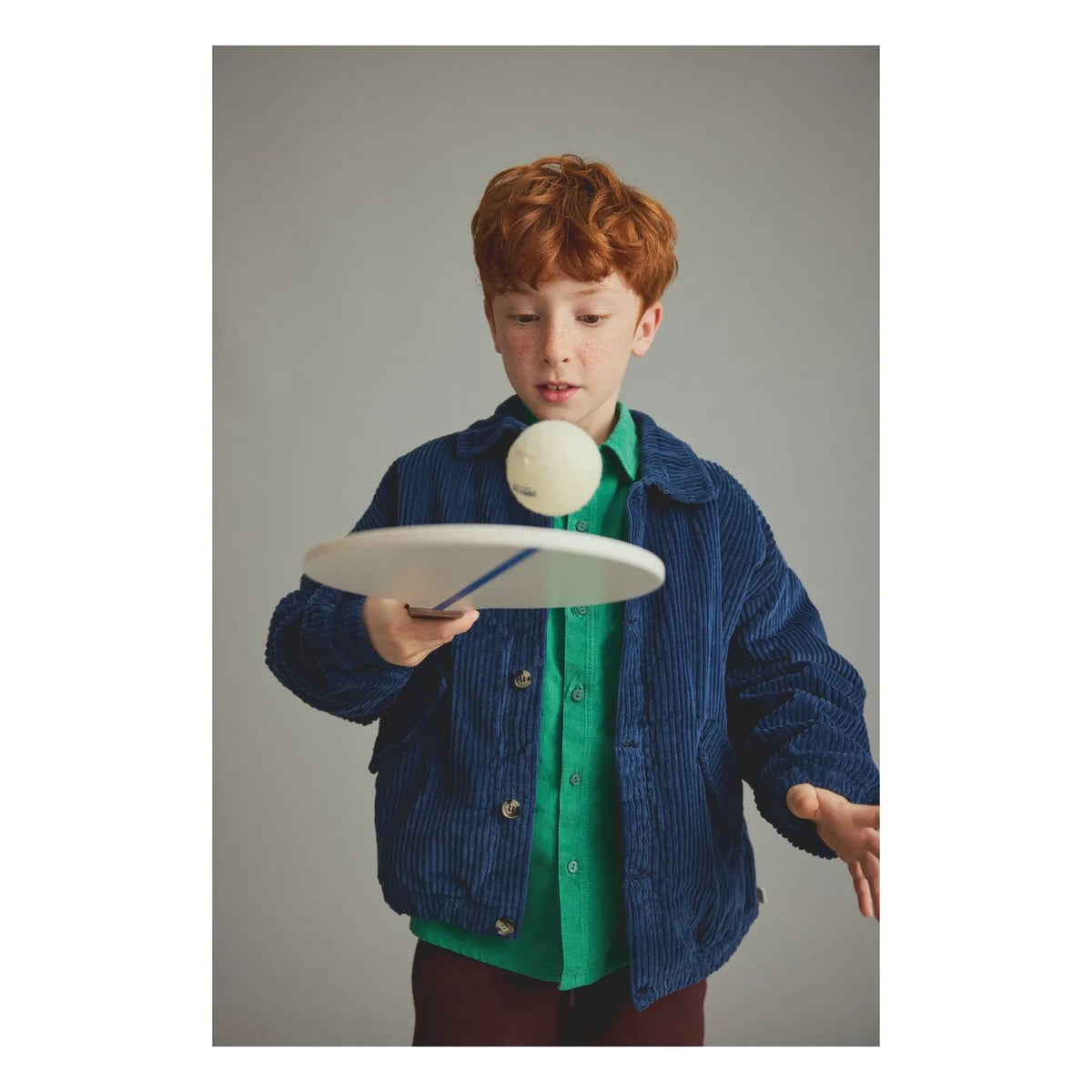 Cozmo - Emil Velvet Organic Cotton Jacket | Navy