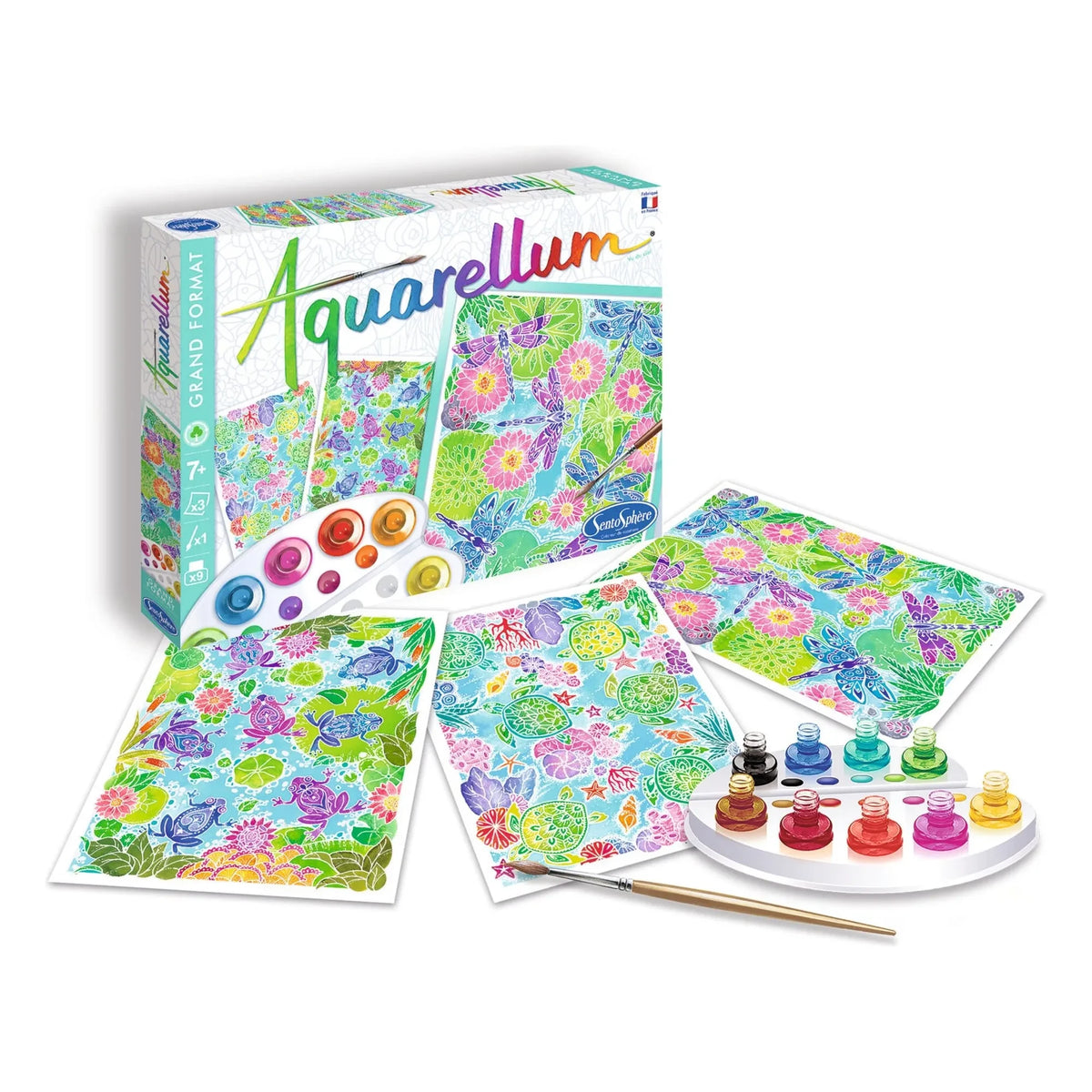 Sentosphère - Aquarellum Sky Landscape Painting Set