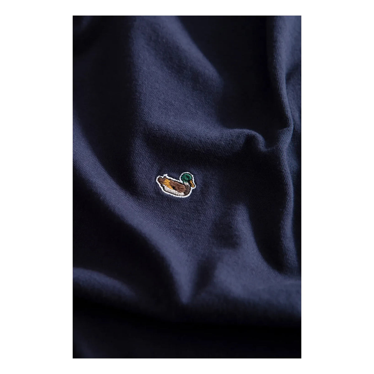 Edmmond Studios - Duck Cotton T-Shirt | Navy