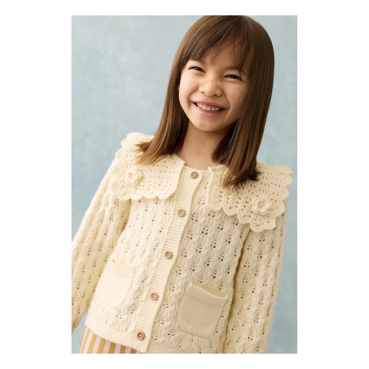 Louise Misha - Anouchka Cardigan | Cream