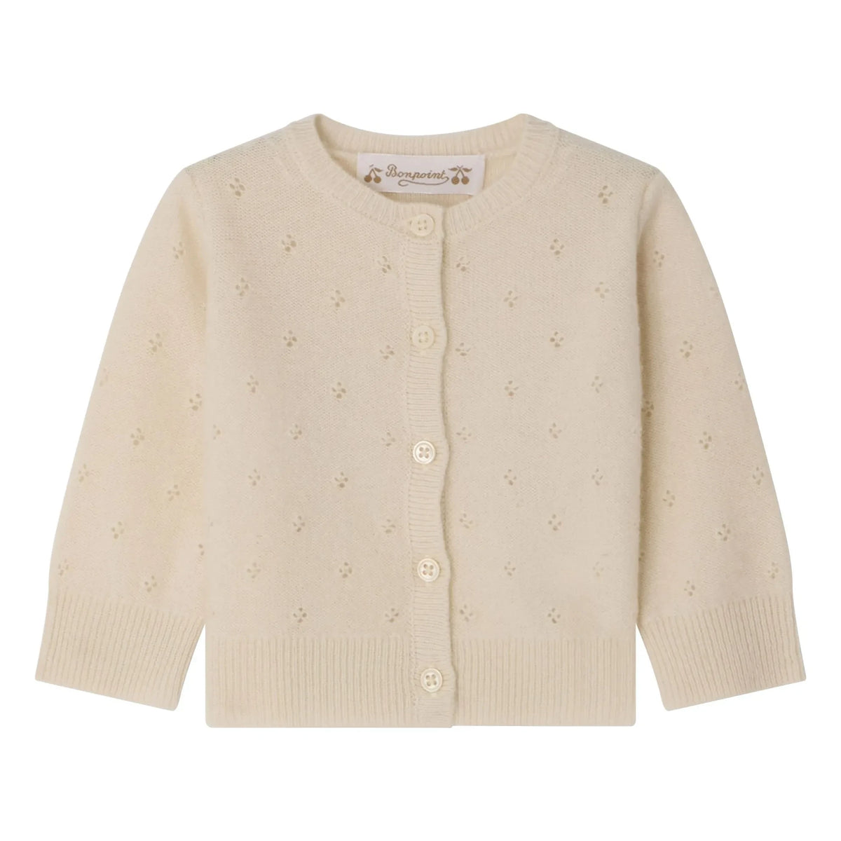Bonpoint - Laelia Cashmere Cardigan | Beige
