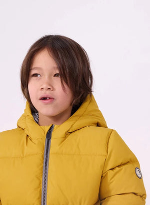 Petit Bateau - Plain Puffer Jacket | Yellow