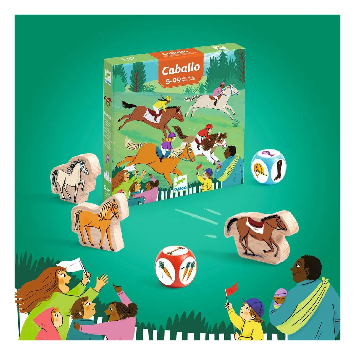 Djeco - Caballo Board Game