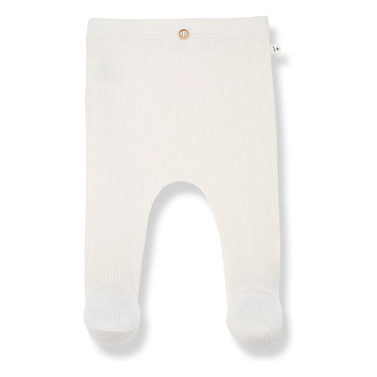 1+ in the family - Mia Ribbed Tights | Ecru