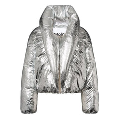 Molo - Heylee Nylon Puffer Jacket | Silver
