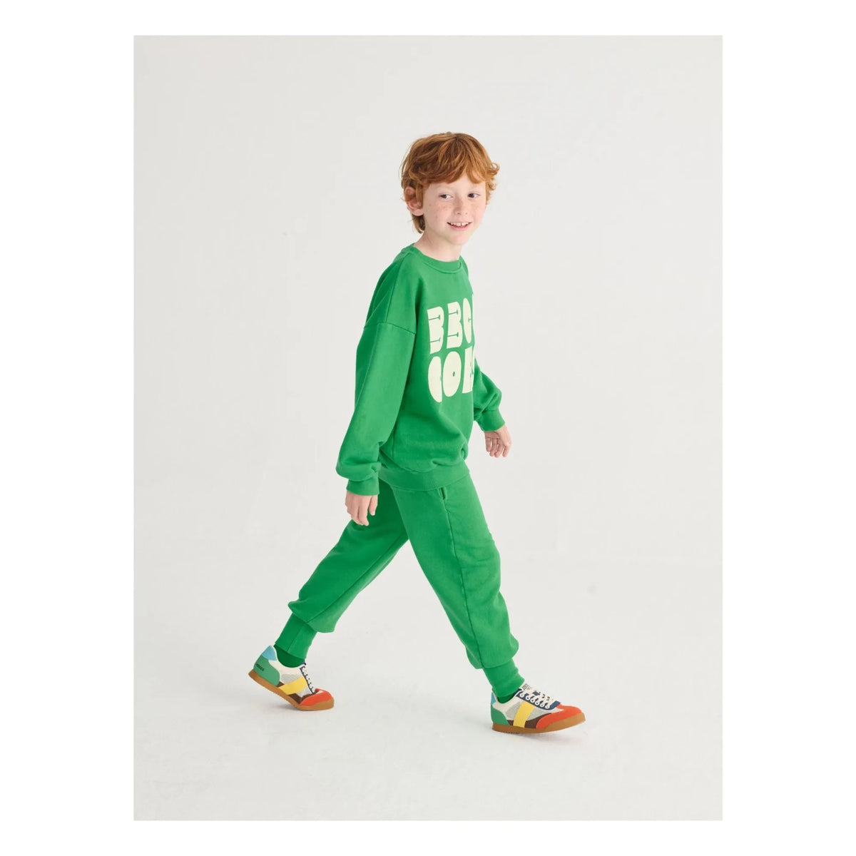 Bobo Choses - Pamuk Organik Bobo Sweatshirt | Yeşil
