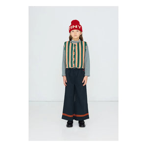 Tinycottons - Striped Pants | Dark Blue
