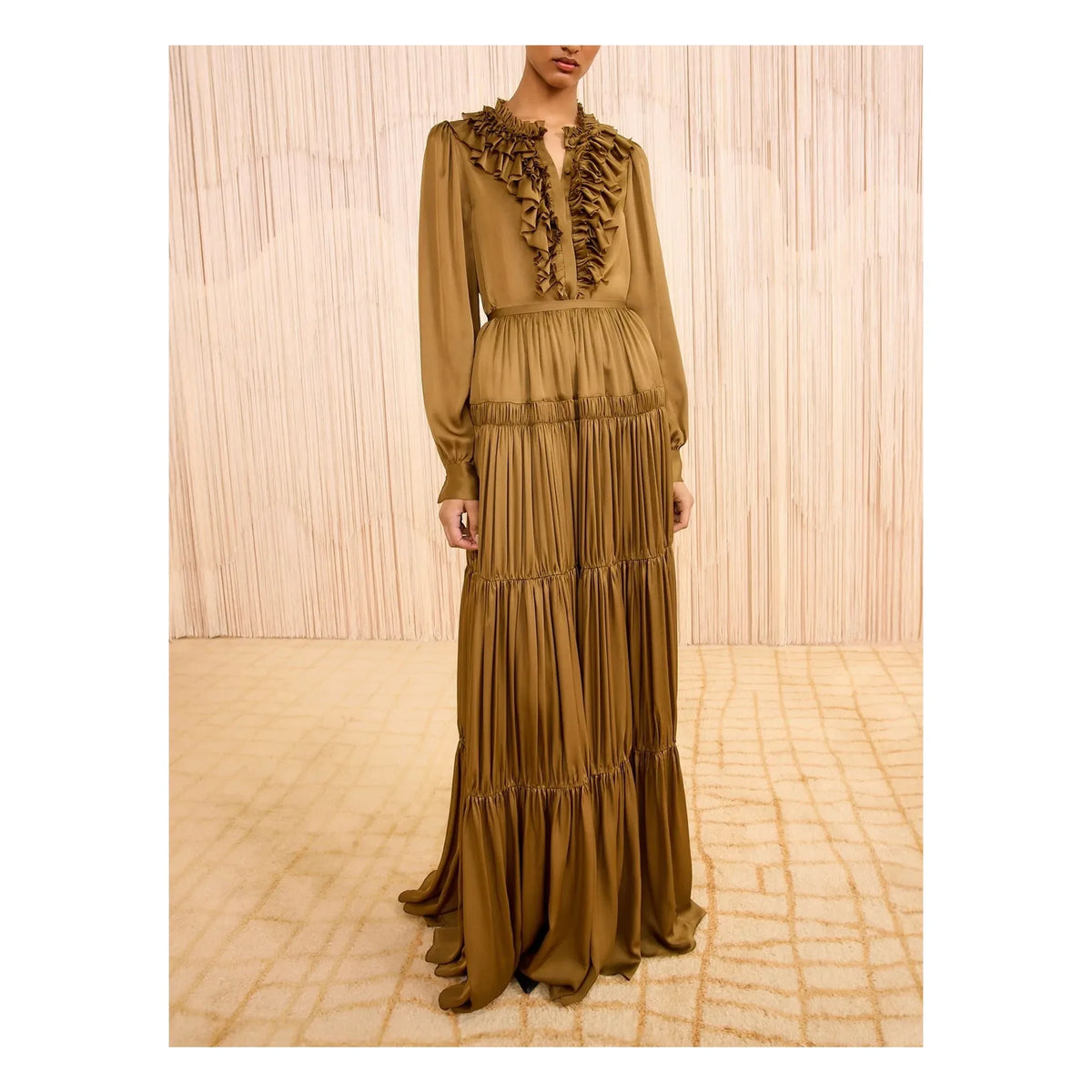 Ulla Johnson - Gaelle Silk Skirt | Bronze