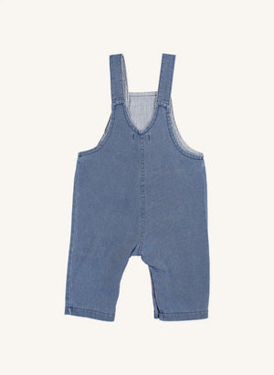 Búho - Baby Denim Overalls | Denim Blue