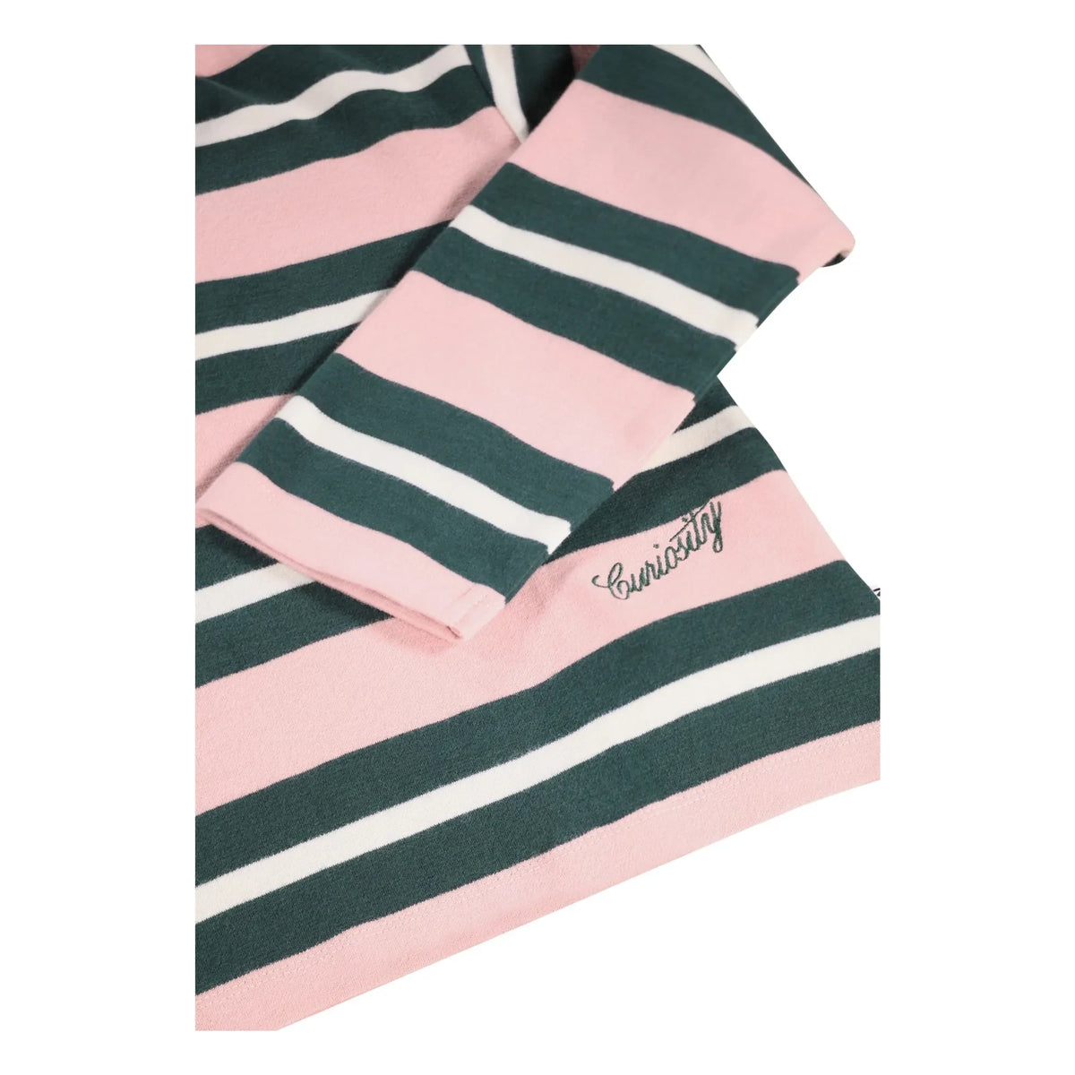Molo - Striped Polo Mille Organic Cotton | Powder Pink