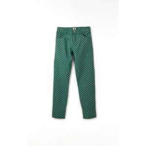 Fabula - Emerald Green Little Hearts Pants