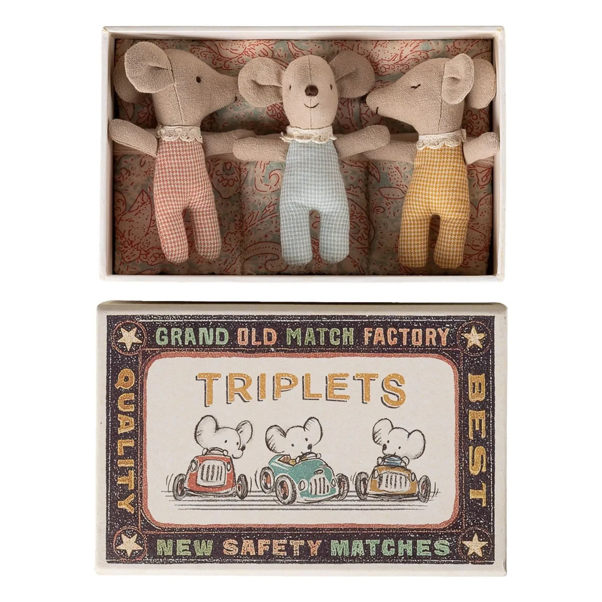 Maileg - Boxed Set of Three Baby Mice