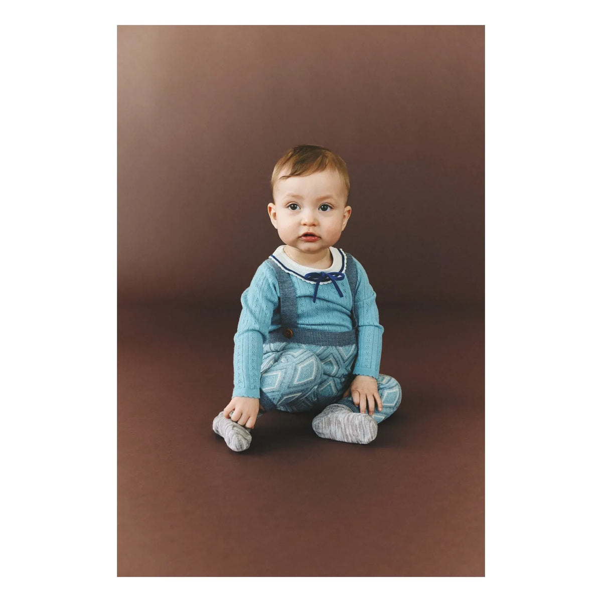 FUB - Blue Merino Wool Bow Body
