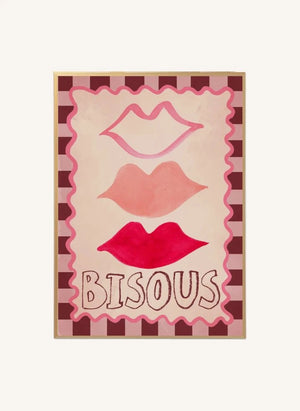 Studio Loco - "Kisses" Poster | Pink