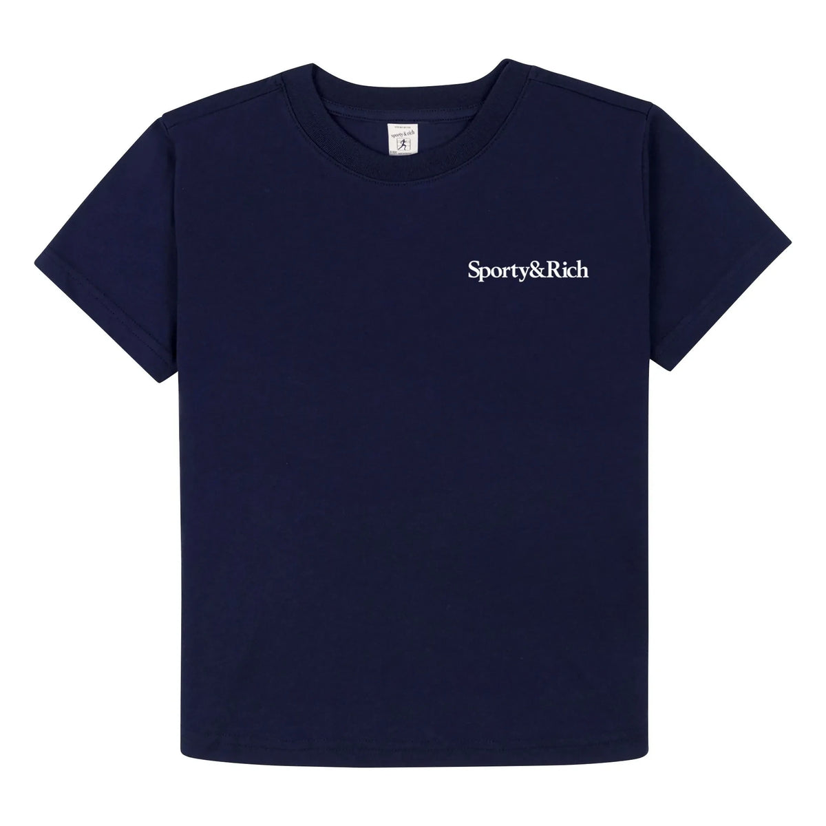 Sporty & Rich - Tennis T-Shirt, Recycled Cotton | Dark Blue