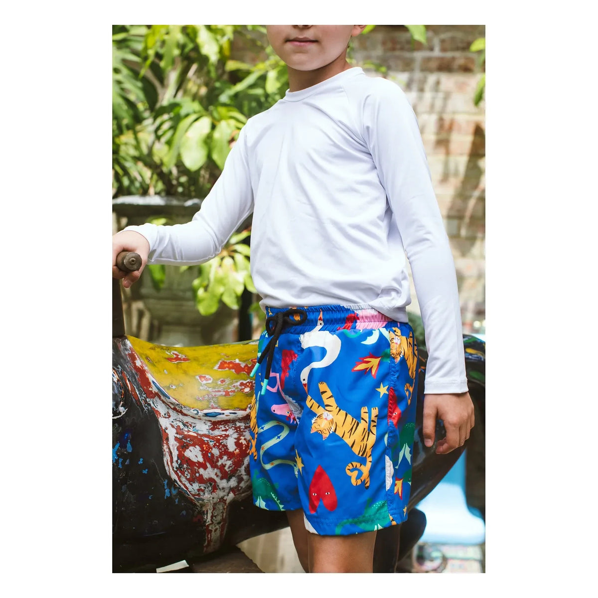 Pepita & Me - Imagination Swim Shorts | Blue