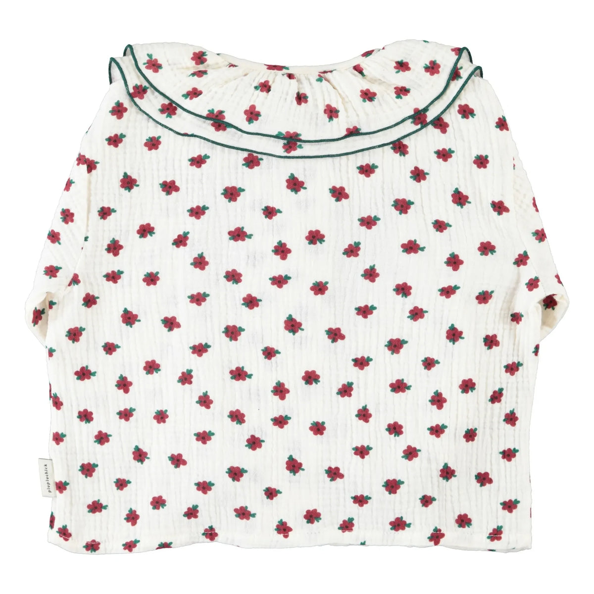 Piupiuchick - Organic Cotton Blouse | Ecru