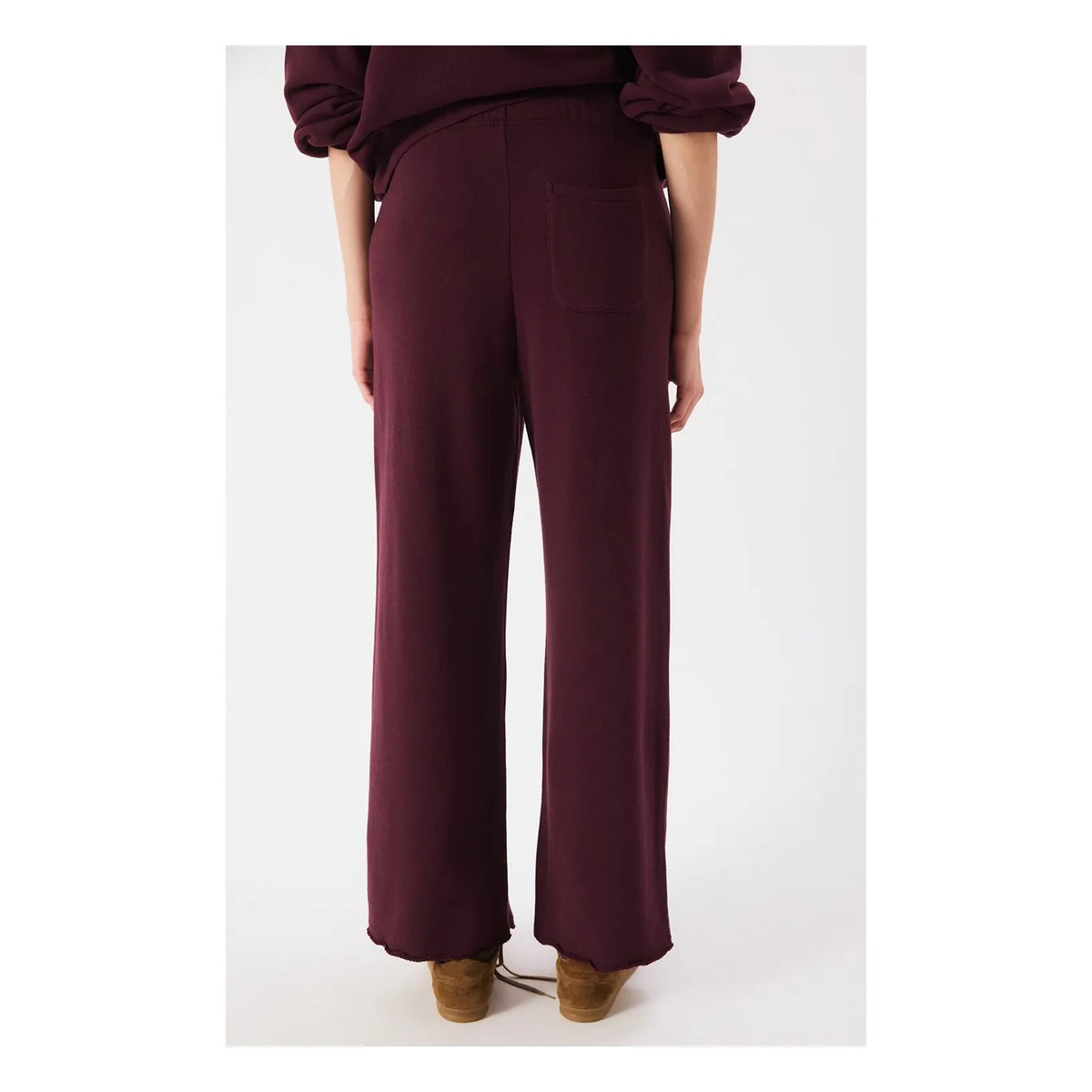 American Vintage - Atubay Cotton Jogger Pants | Lie de vin