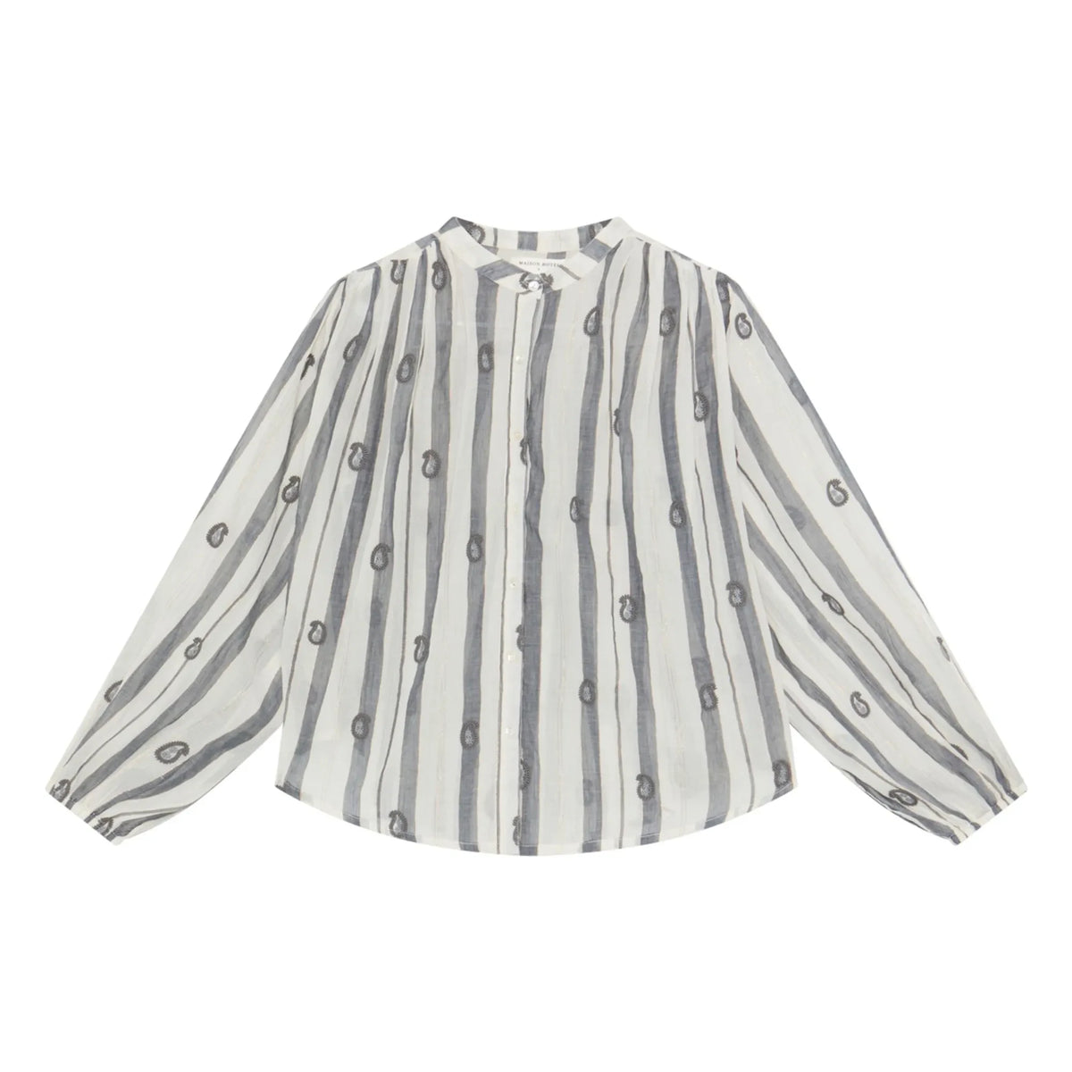 Maison Hotel - Desert Breeze Perla Cotton Voile Blouse | Off-White