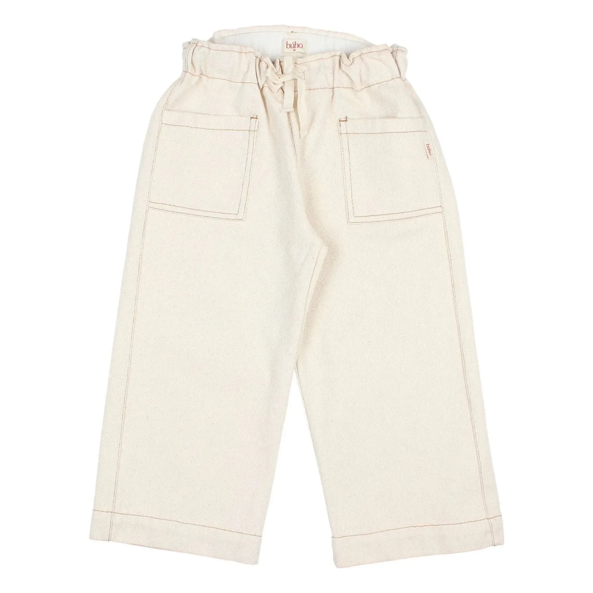 Búho - Girly Twill Pants | Ecru